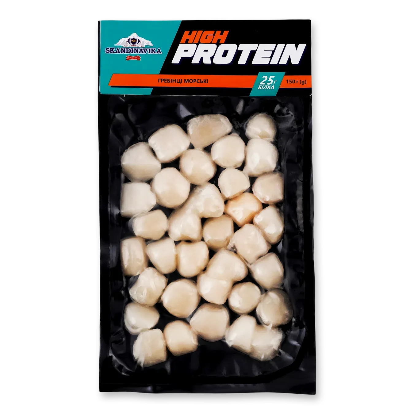 Гребінці морські Skandinavika High protein сирі - Фото 1