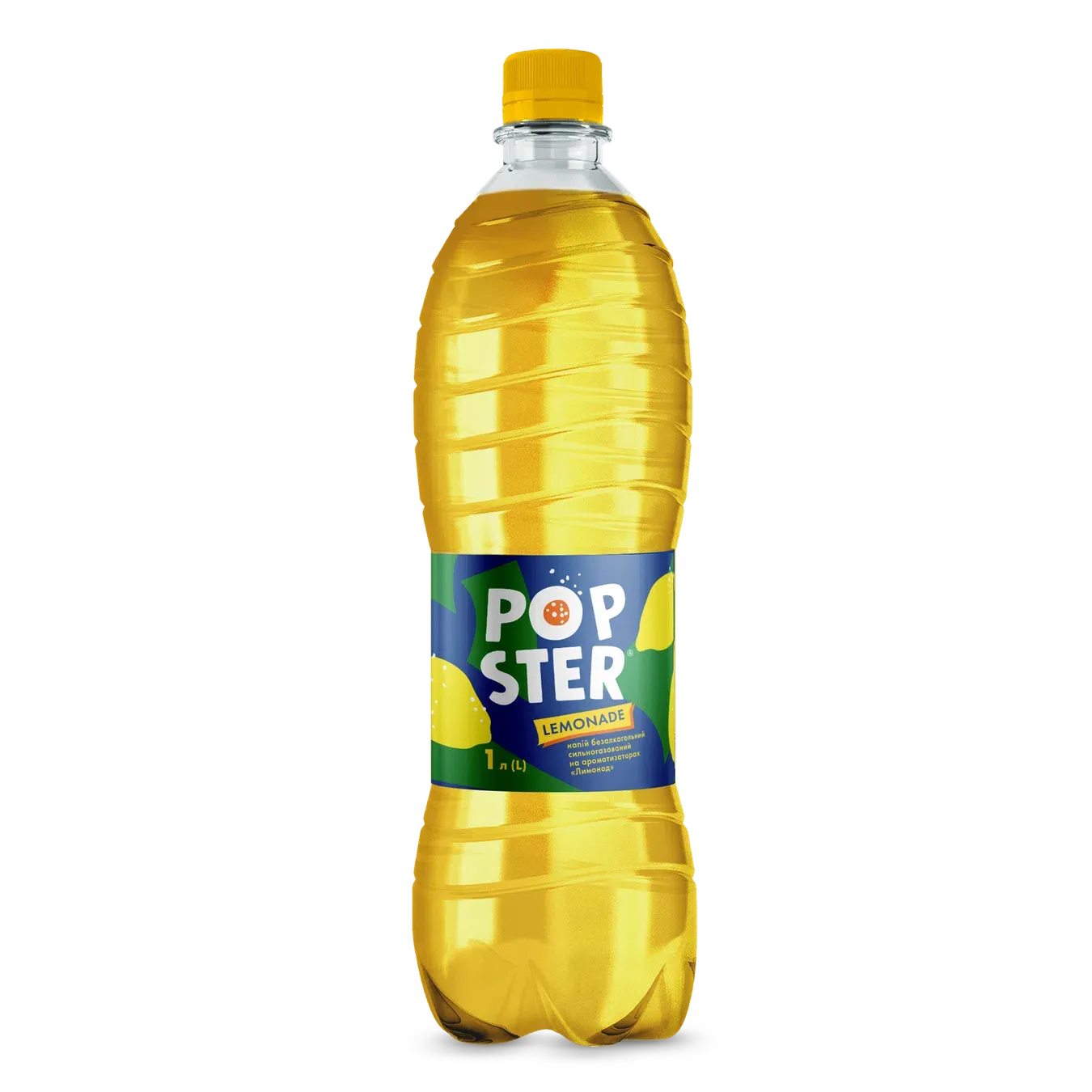 Напій Popster Лимонад сильногазований - Фото 1