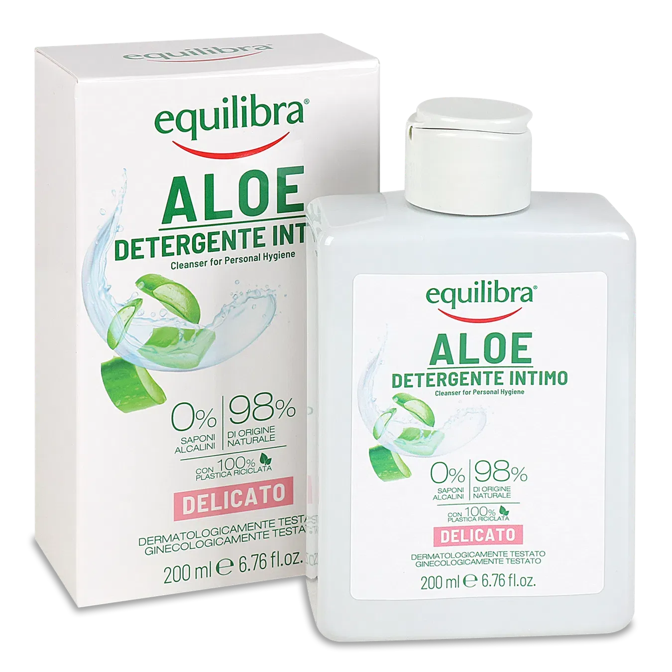 Гель для інтимної гігієни Equilibra ніжний з алое - Фото 1