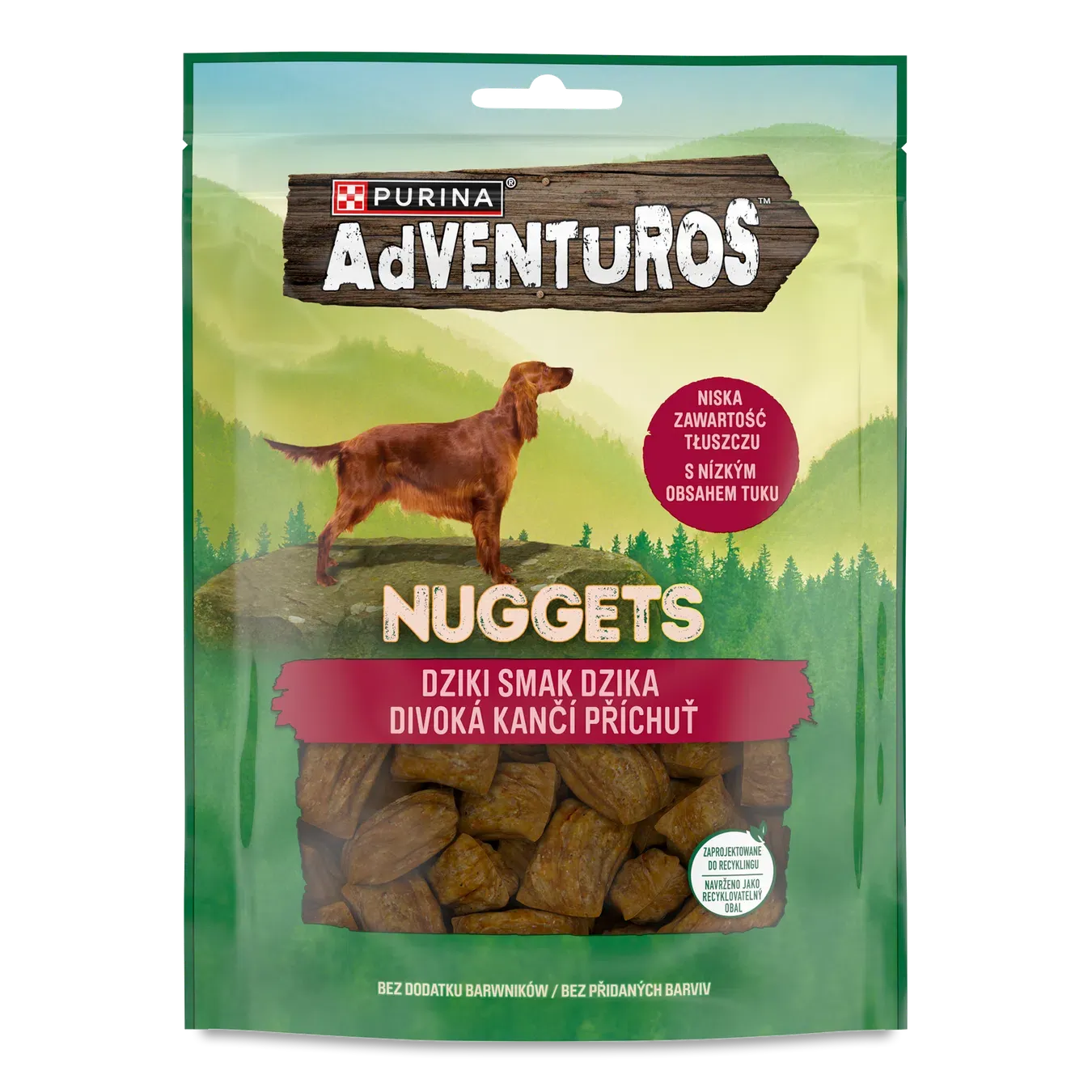 Корм д/собак Adventuros Nuggets смак дикого кабана - Фото 1