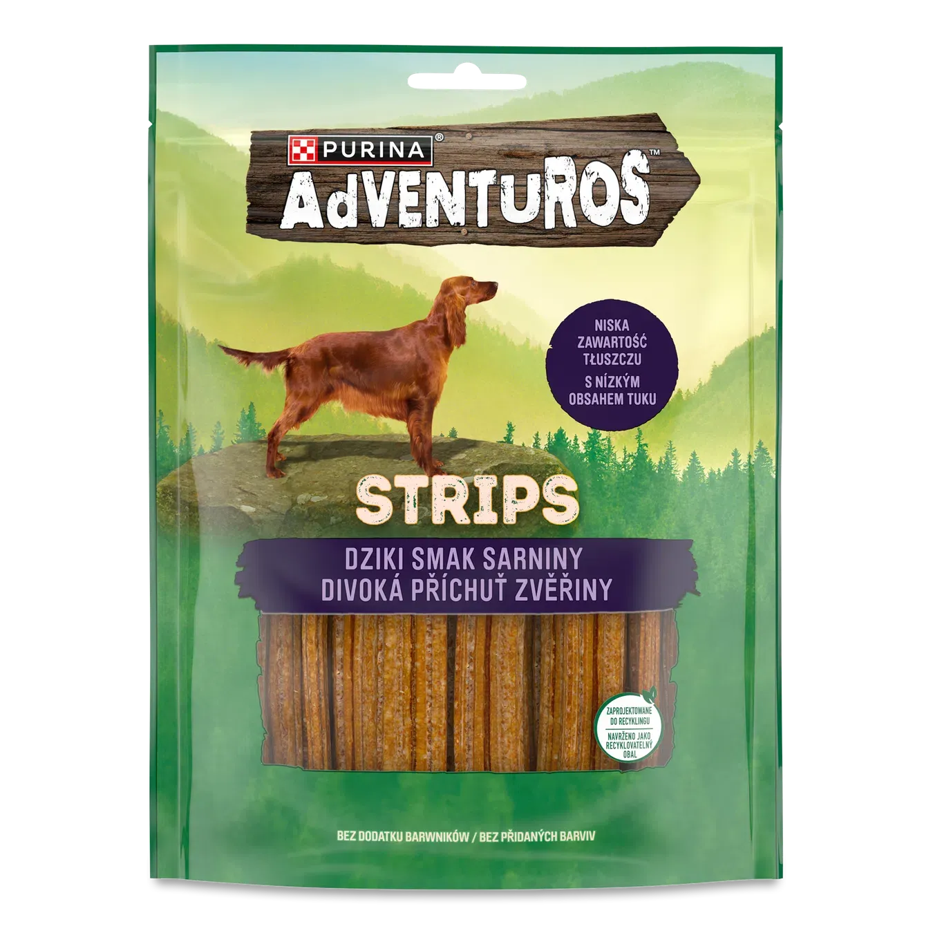 Корм д/собак Adventuros Strips смужки смак оленини - Фото 1