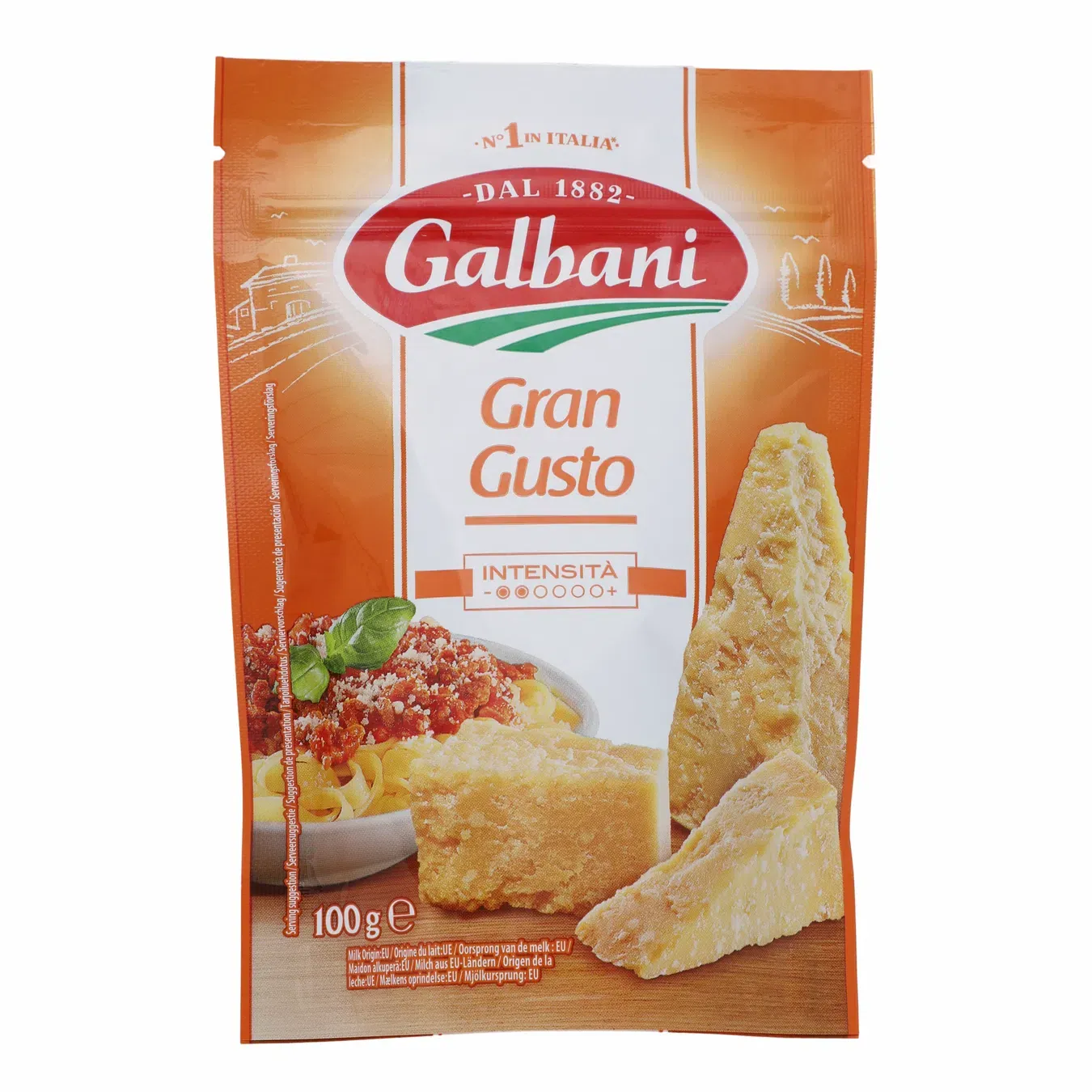 Сир Galbani Грана Густо тертий 35% - Фото 1