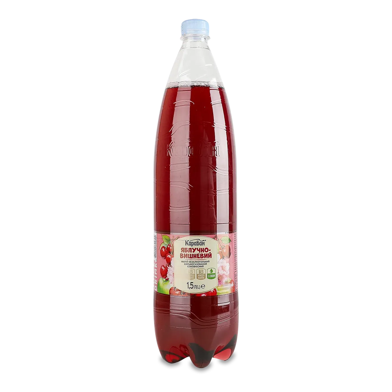 Напій соковмісний Караван Яблучно-вишневий - Фото 1