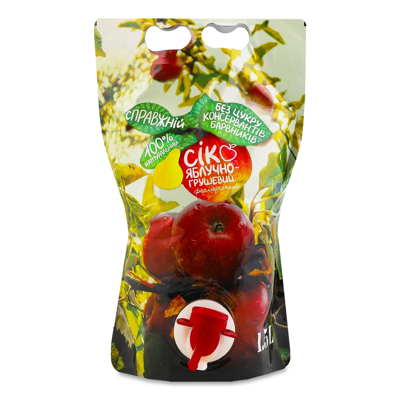 Сік Лавка Традицій Фермерське господарство Валентина яблучно-грушевий - Фото 1