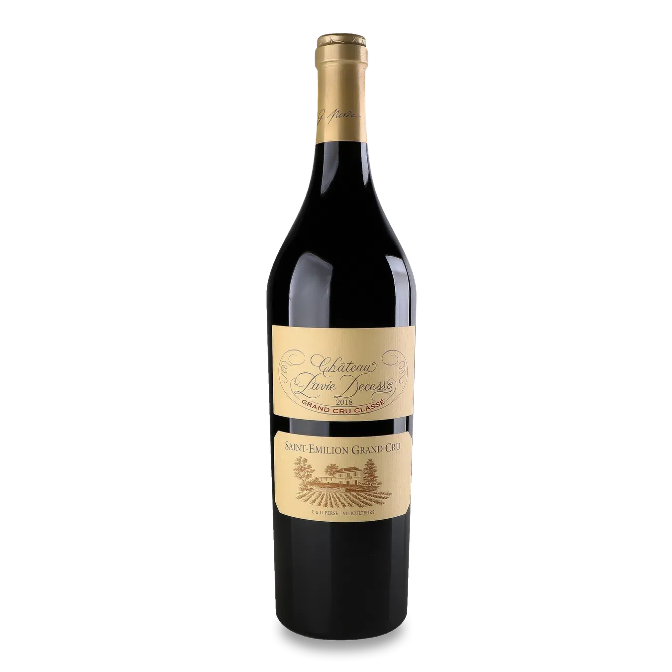 Вино Chateau Pavie Decesse червоне 2018 - Фото 1
