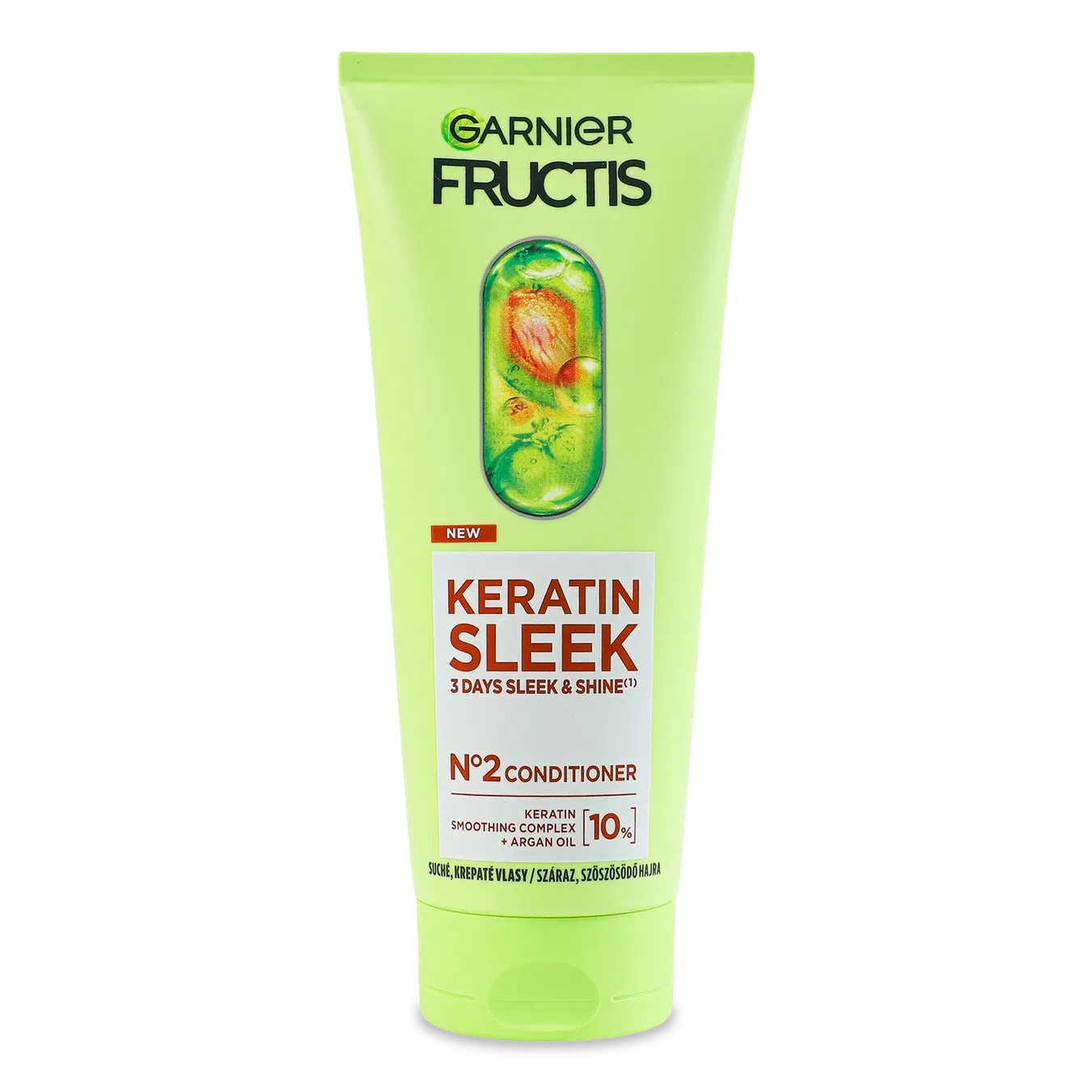 Кондиціонер Fructis Keratin Sleek для розгладження волосся - Фото 1