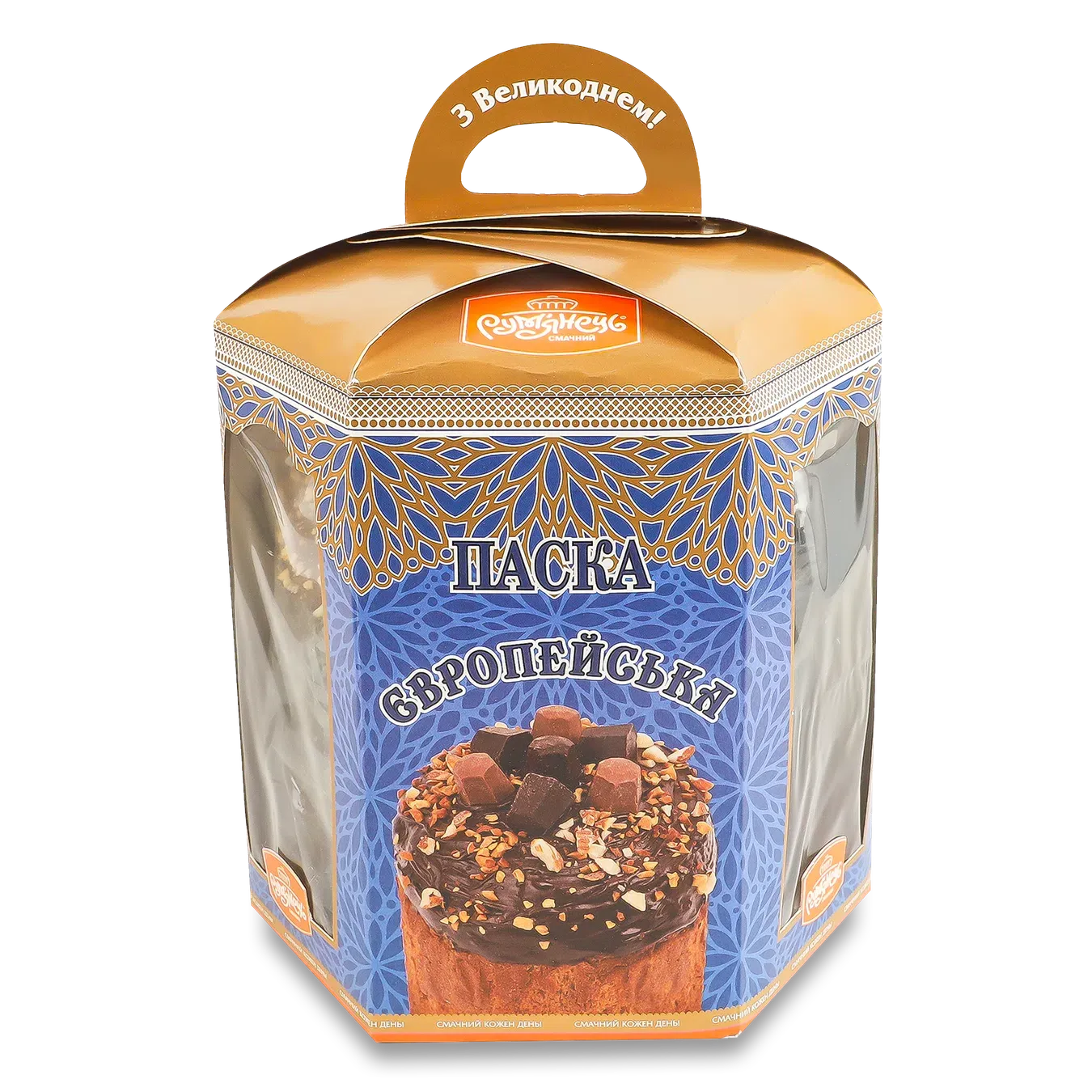 Паска «Рум'янець» «Європейська» упакована - Фото 1
