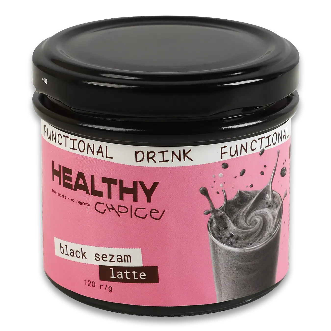 Напій розчинний Healthy Choice Сезам лате пастоподібний - Фото 1