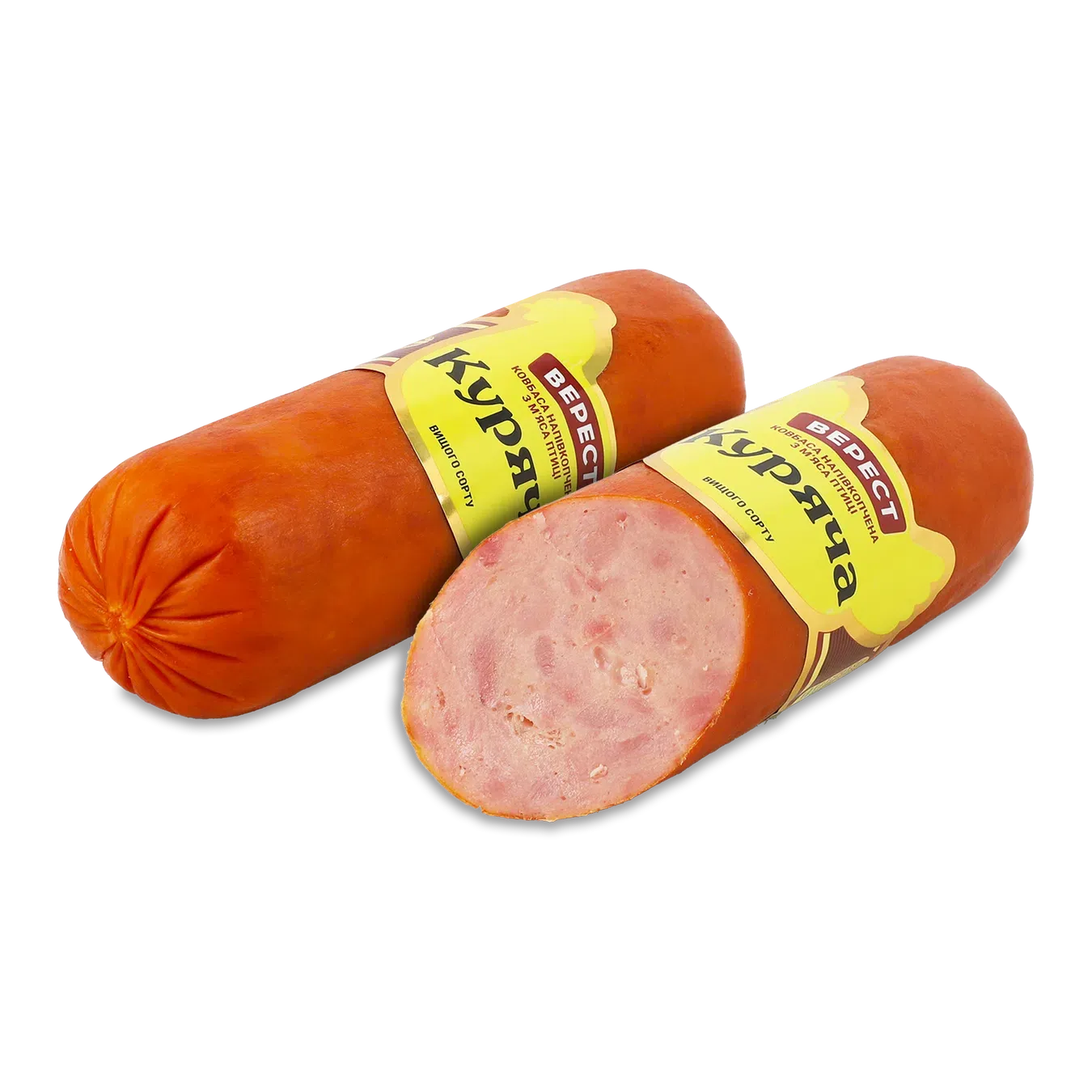 Ковбаса Верест Куряча з м'яса птиці н/к в/с - Фото 1