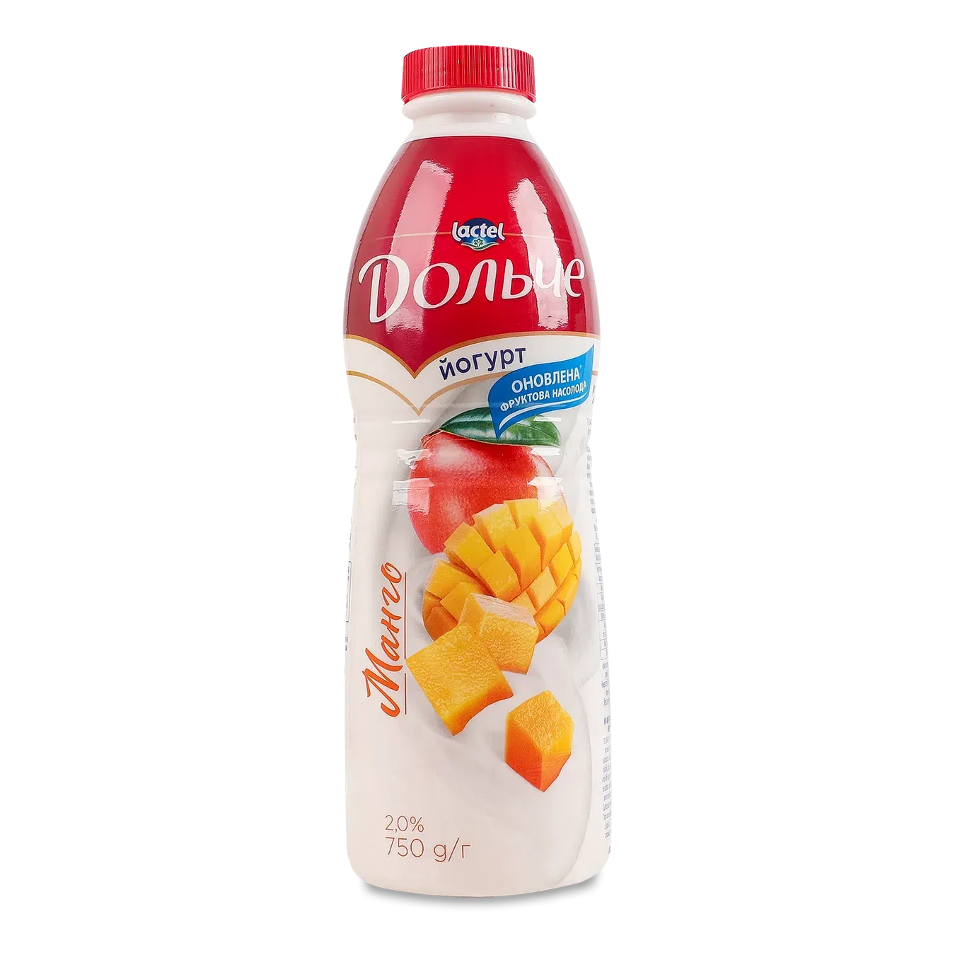 Йогурт Дольче з наповнювачем Манго 2% пл - Фото 1