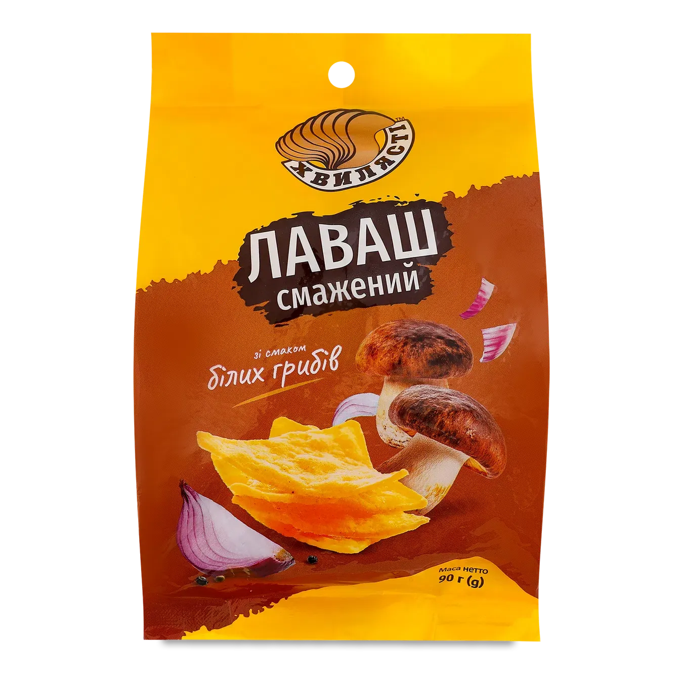 Лаваш Хвилясті смажений зі смаком білих грибів - Фото 1