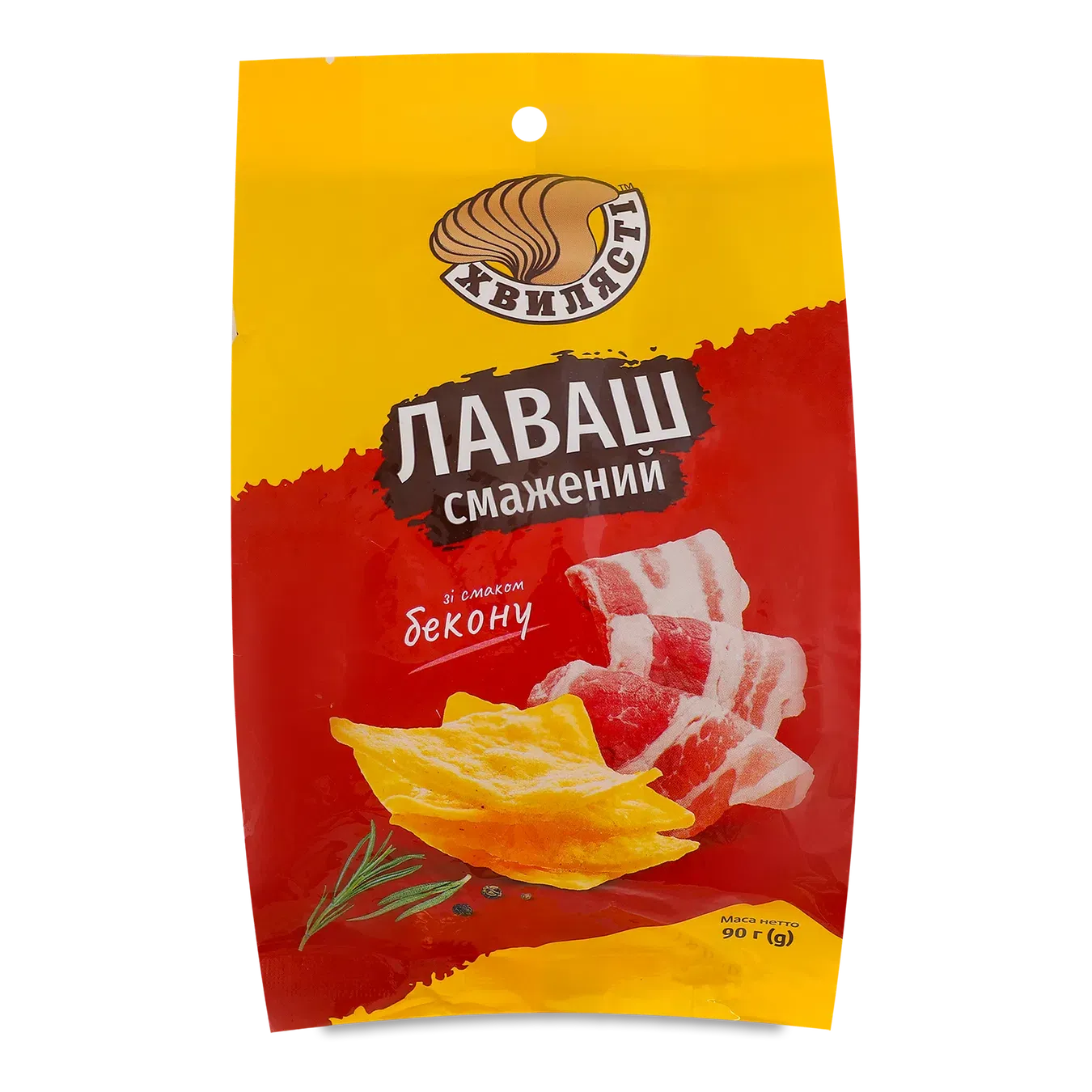 Лаваш Хвилясті смажений зі смаком бекону - Фото 1