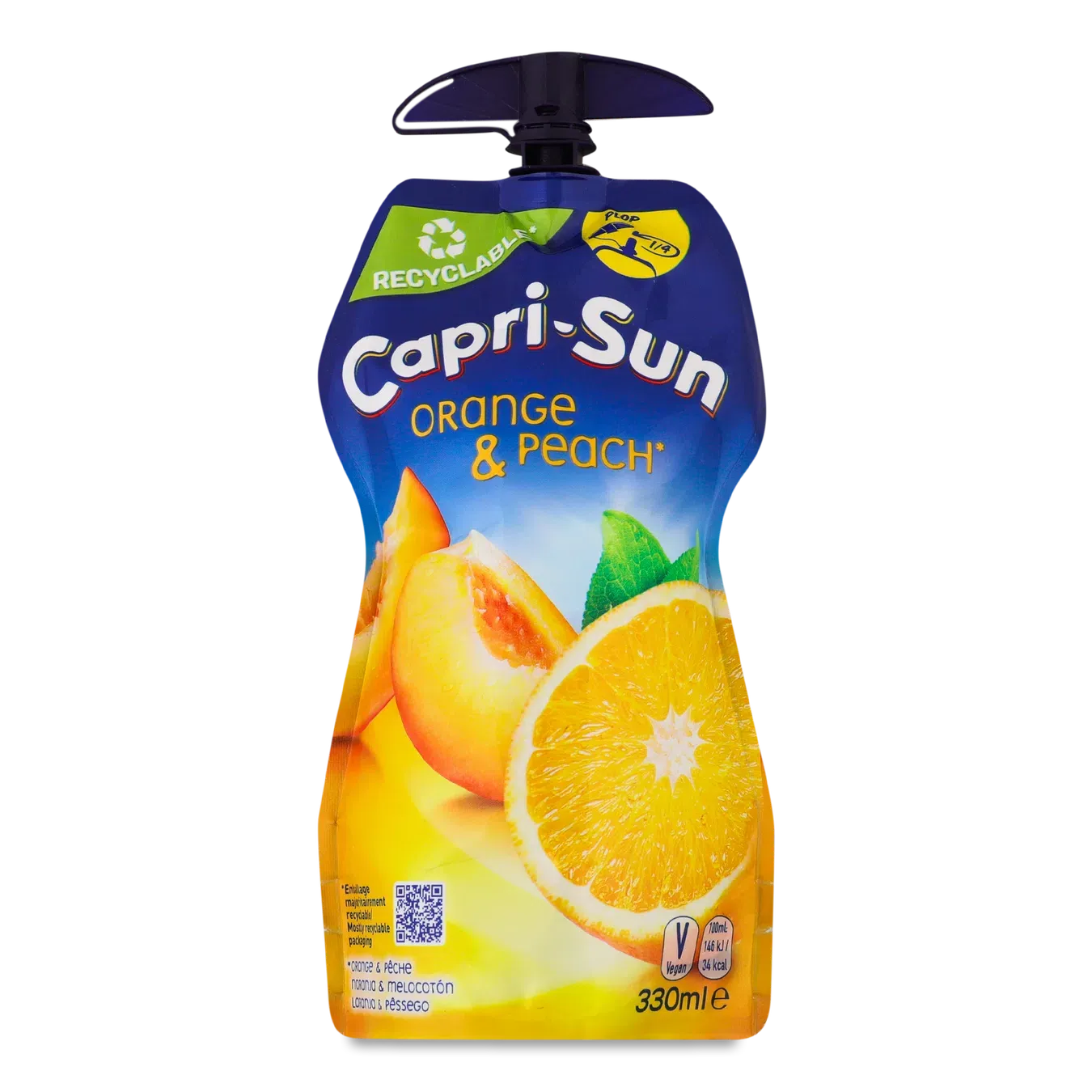 Напій соковмісний Capri-Sun Orange&Peach - Фото 1
