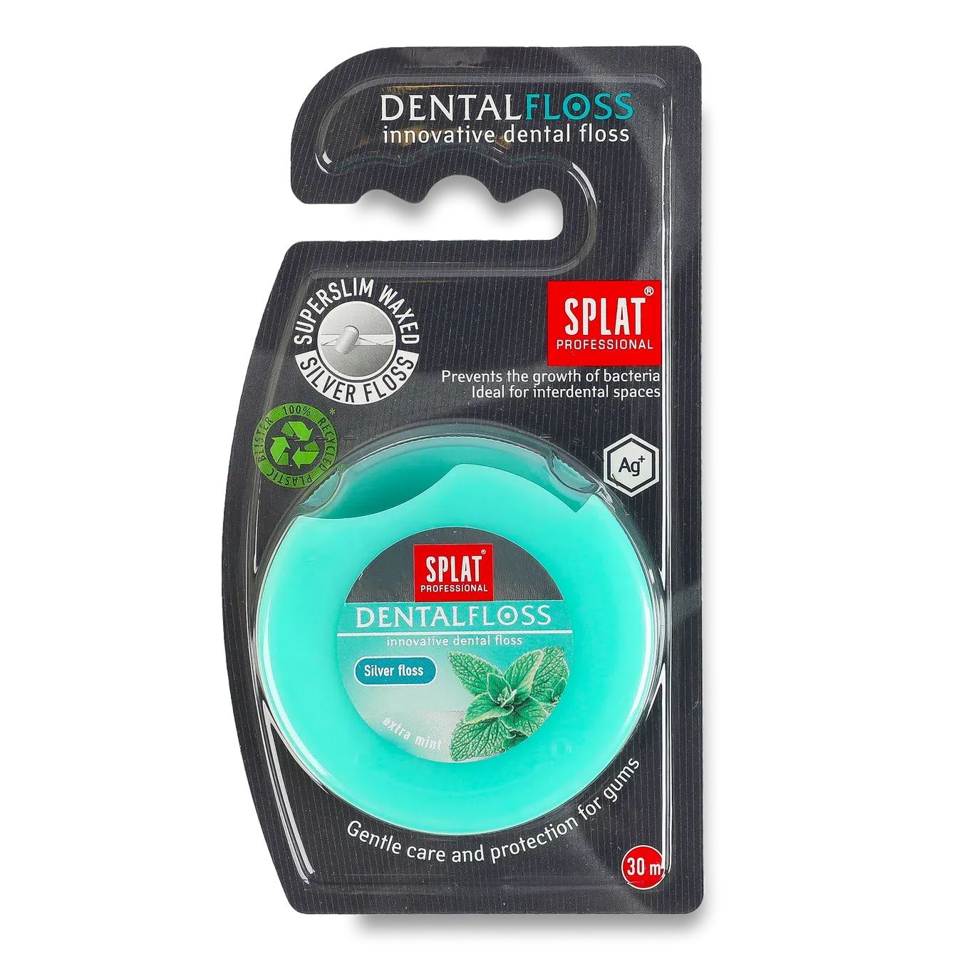 Нитка зубна Splat Professional м'ятна 30м - Фото 1