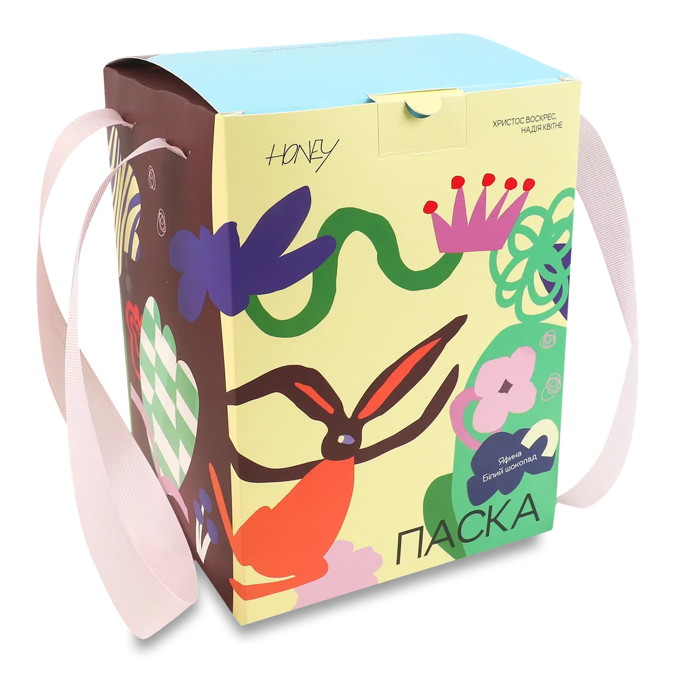 Паска ЛТ Honey з яфиною і білим шоколадом - Фото 1