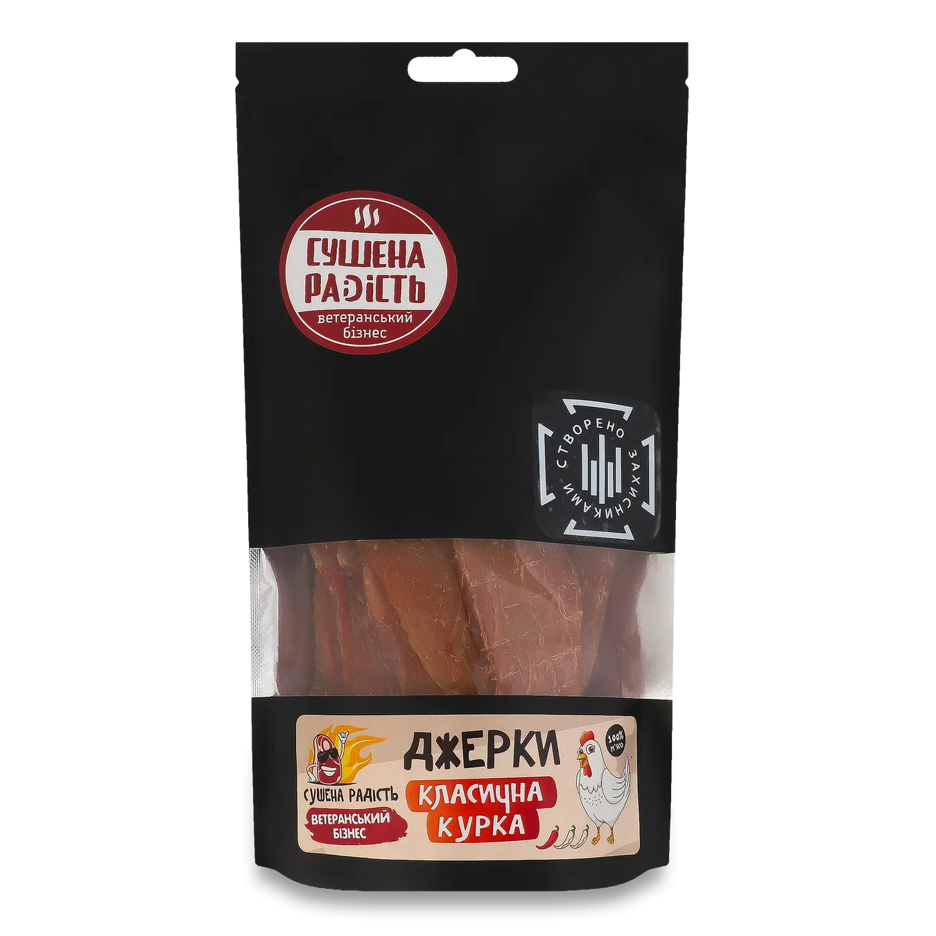 Джерки Лавка Традицій Сушена Радість Класична курка - Фото 1