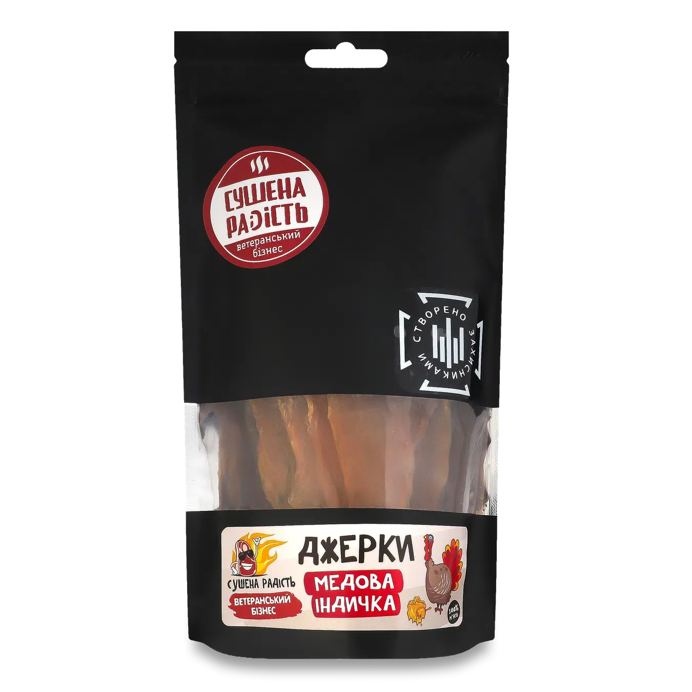 Джерки Лавка Традицій Сушена Радість Медова індичка - Фото 1