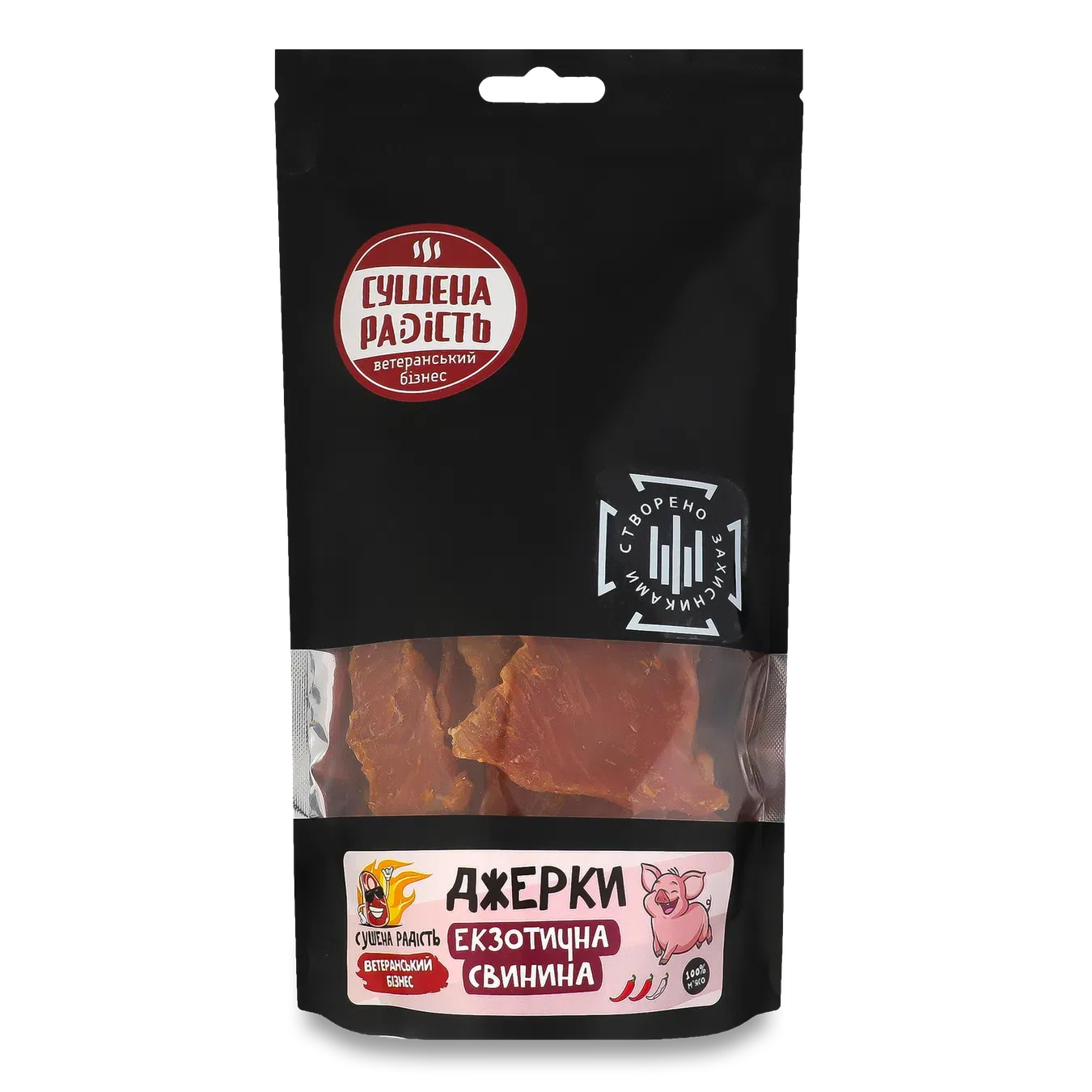 Джерки Лавка Традицій Сушена радість Екзотична свинина - Фото 1