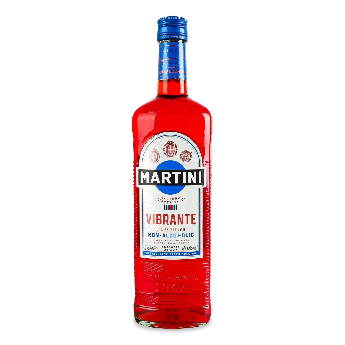 Напій на основі вина Martini Vibrante безалкогольний солодкий - Фото 1