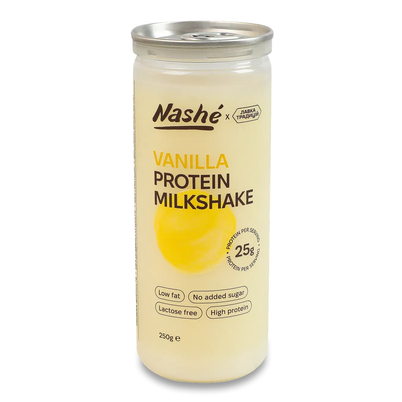 Шейк молочний Лавка Традицій Nashe протеїновий ванільний 1% - Фото 1
