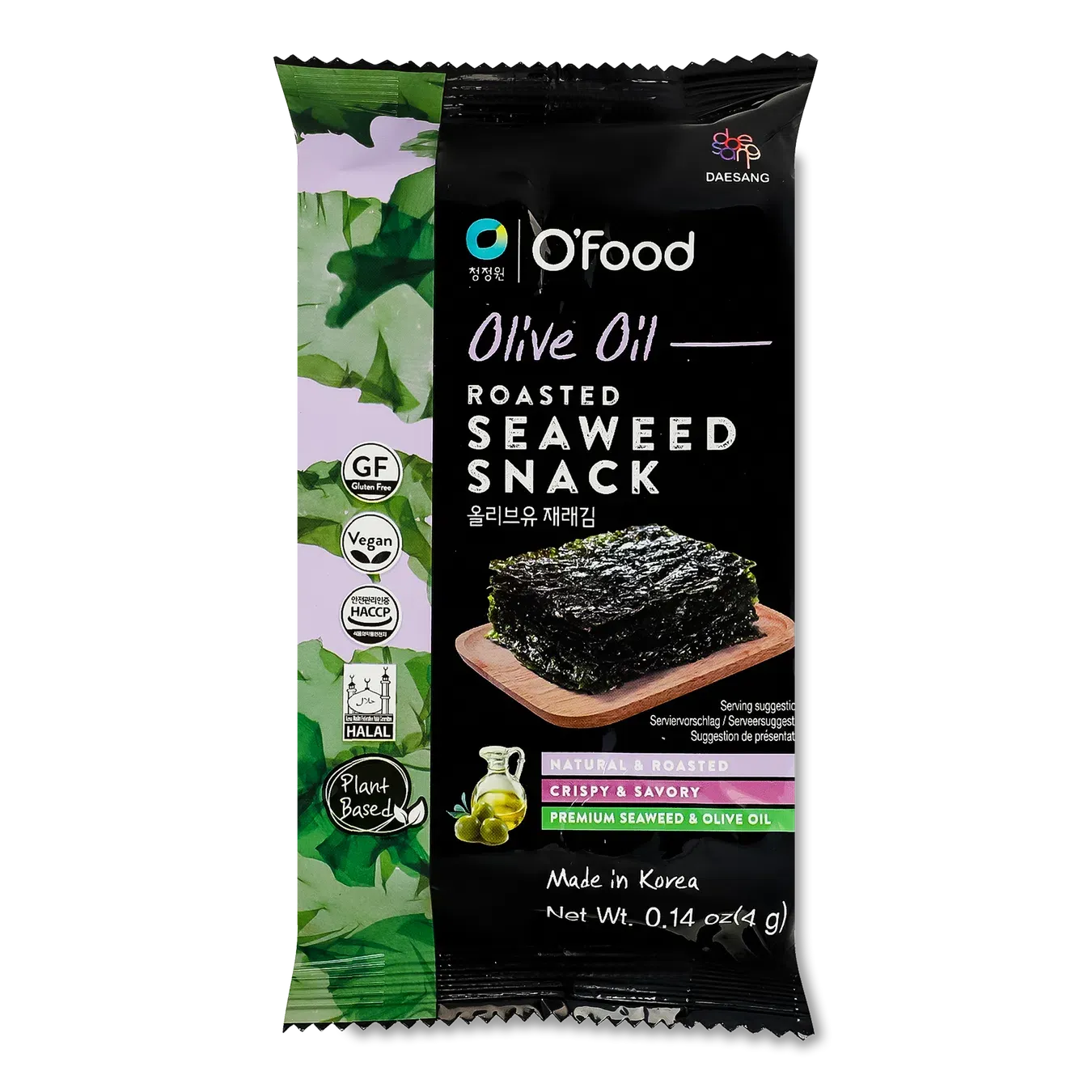 Снеки O'Food з норі з оливковою олією - Фото 1