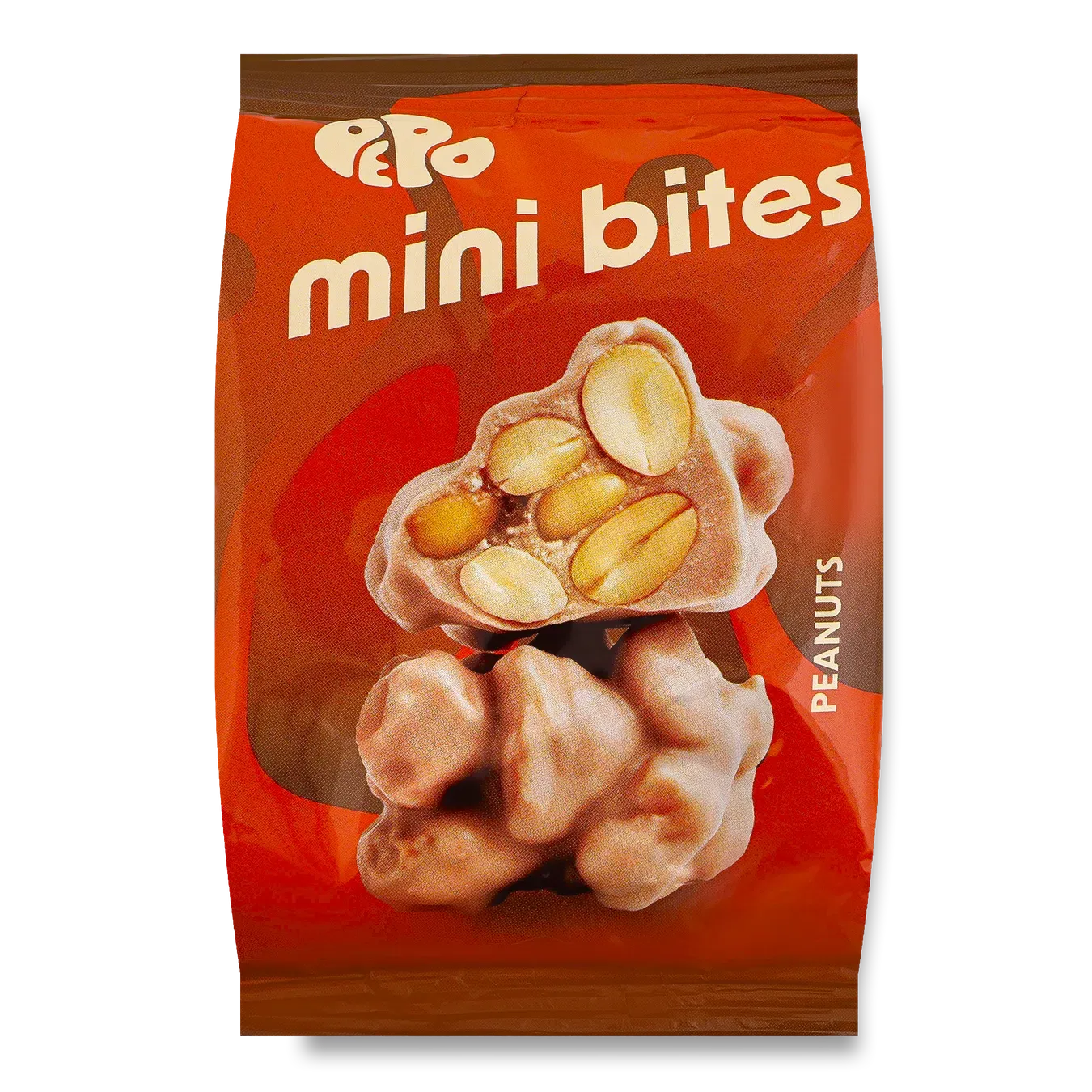 Цукерка Pepo Mini Bites арахіс в карамельн глазурі - Фото 1