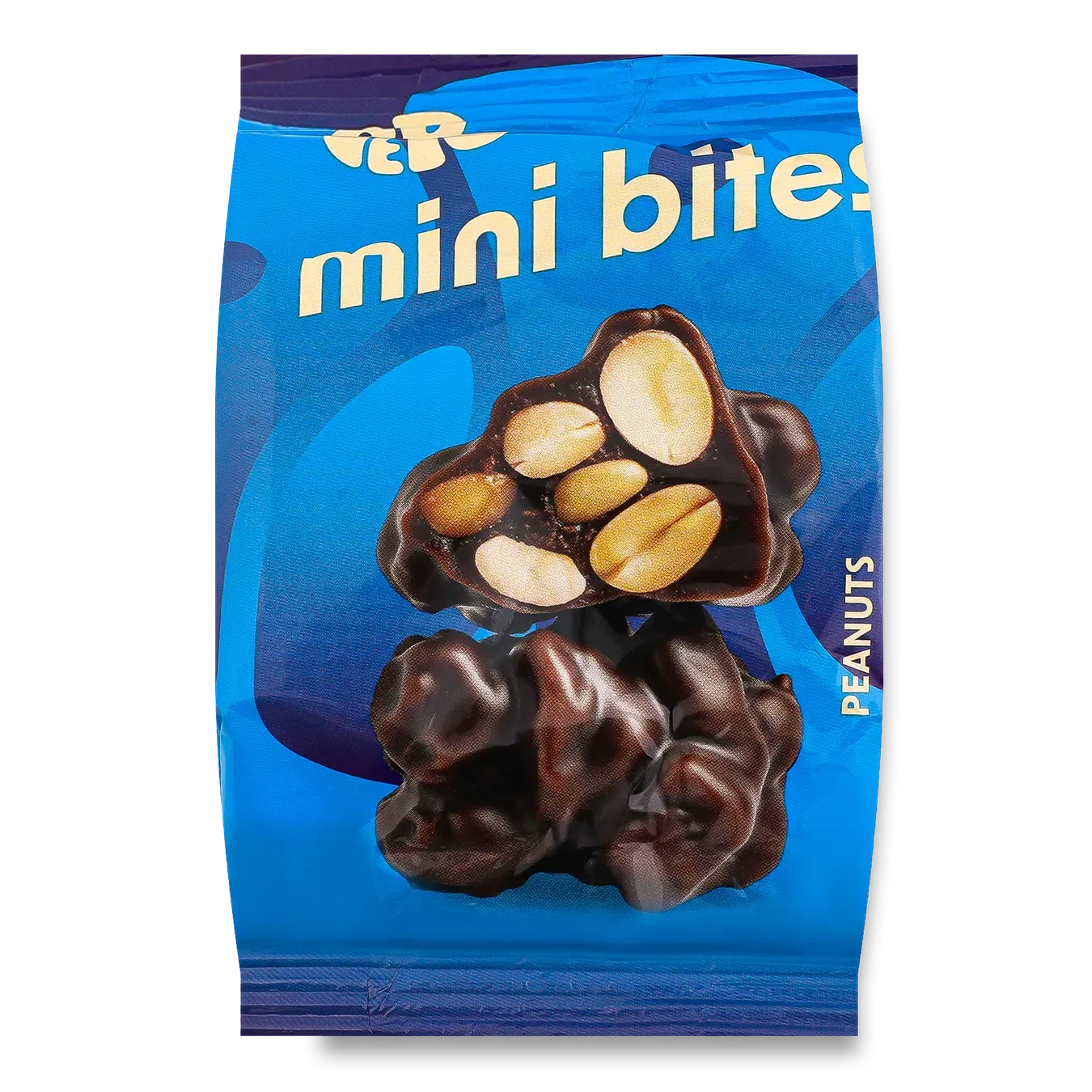 Цукерка Pepo Mini Bites арахіс в кондитер глазурі - Фото 1