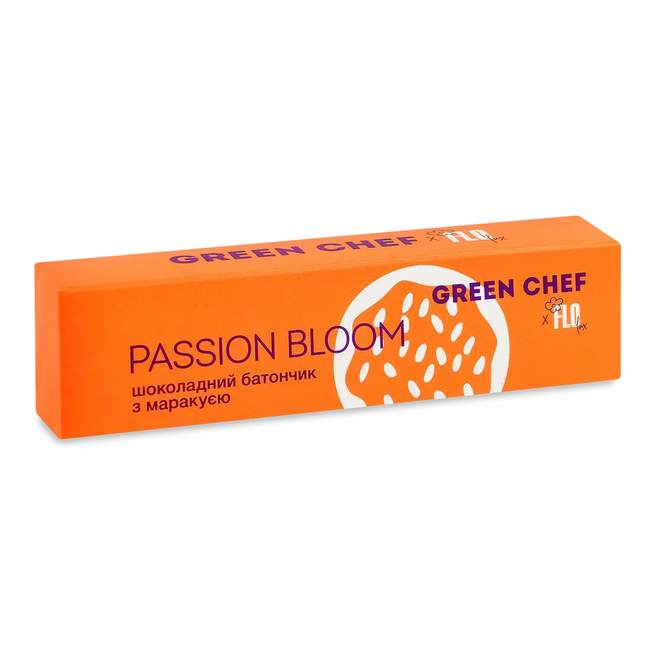 Батончик Green Chef Passion bloom з маракуєю - Фото 1