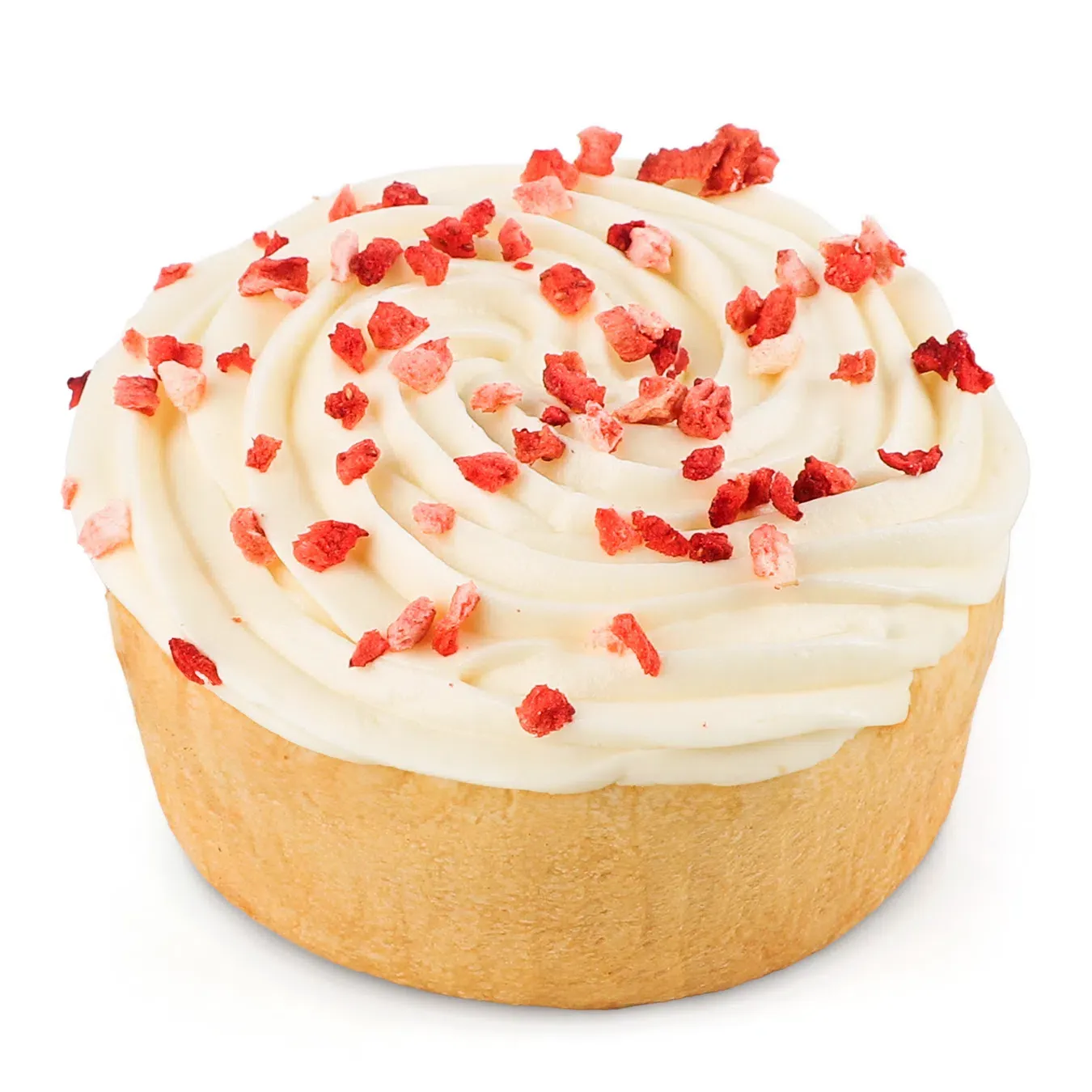 Булочка Крафтяр Коравлик з полуницею - Фото 1