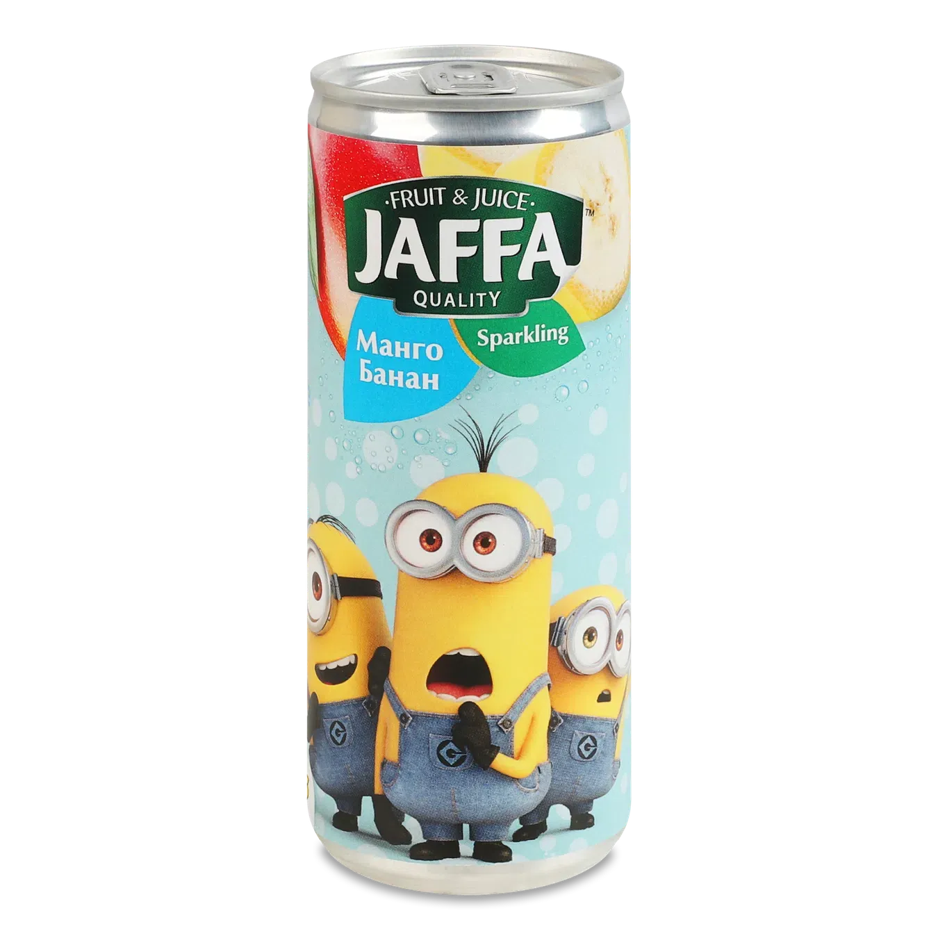 Напій соковий Jaffa Sparkl Міньйони манго-банан з/б - Фото 1