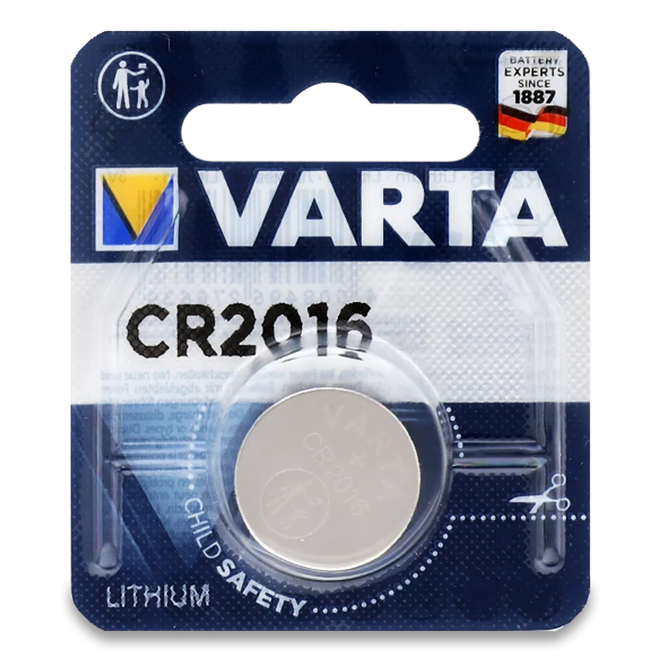 Батарейка Varta Lithium CR2016 - Фото 1