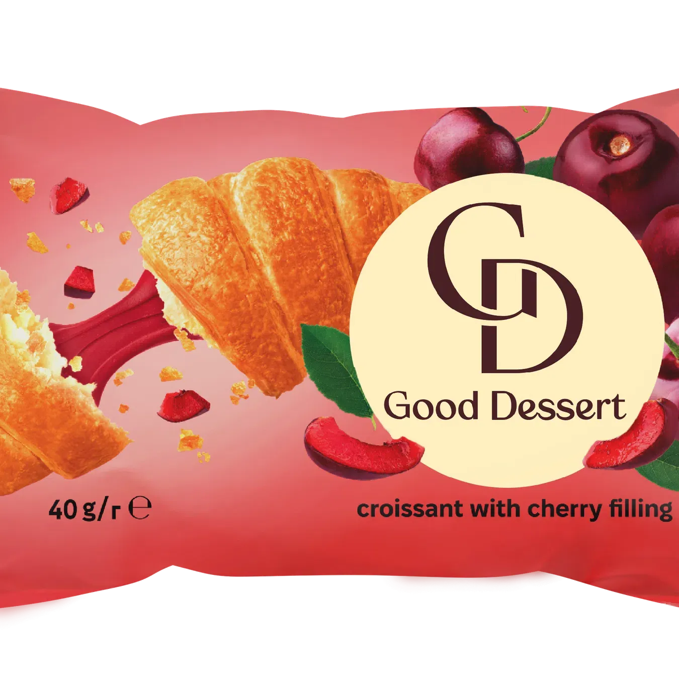 Круасан Good Dessert з вишневою начинкою - Фото 1