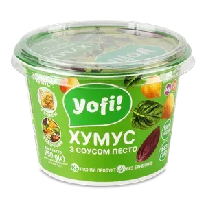 Хумус Yofi! з соусом песто - Photo 1