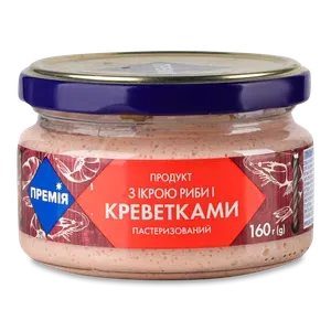 Продукт «Премія»® з ікрою риби і креветками пастеризований - Photo 1