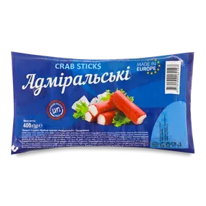 Палички крабові Адміральські заморожені - Photo 1