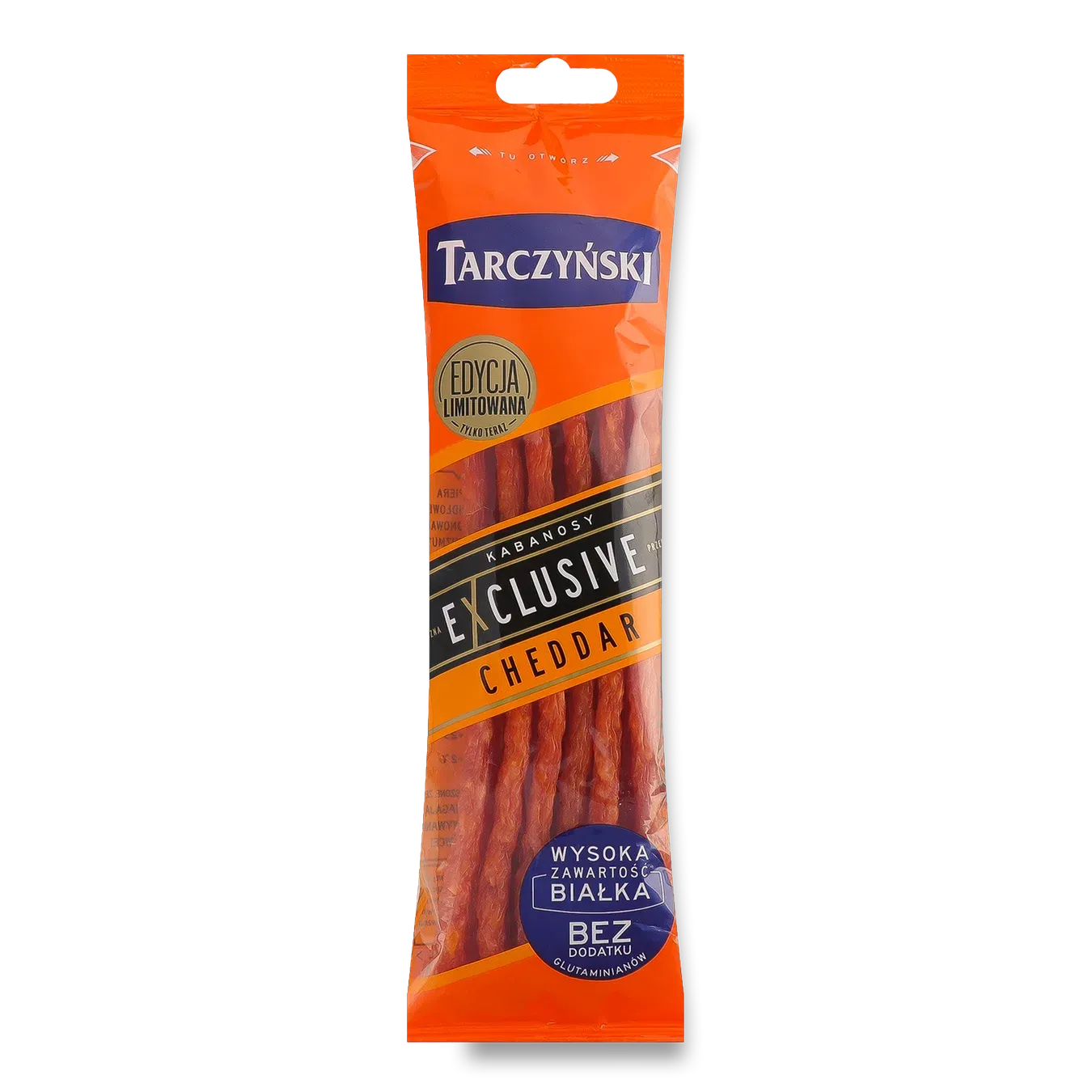 Ковбаски Tarczynski Kabanos Exclusive Cheddar с/к - Фото 1