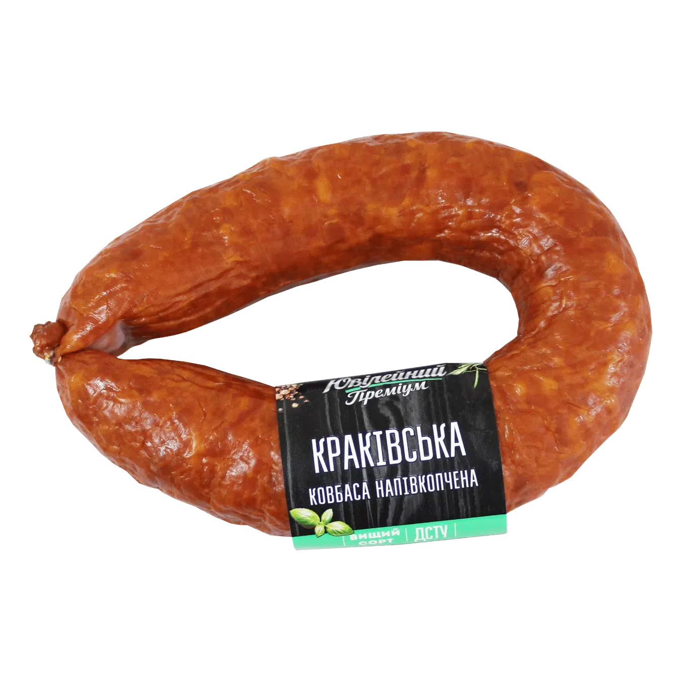 Ковбаса «Ювілейний» «Краківська» н/к в/ґ - Фото 1