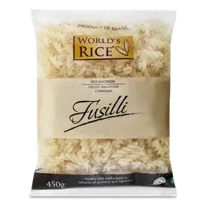 Макаронні вироби World's rice спіральки рисові - Фото 1
