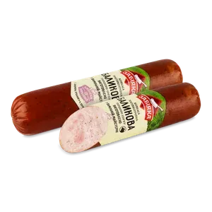 Ковбаса «Забіяка» «Баликова» н/к в/ґ великий батон - Фото 1