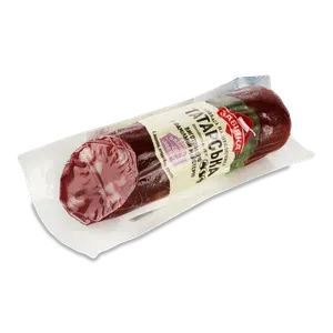 Ковбаса «Забіяка» «Татарська» н/к 1-й ґатунок, малий батон - Фото 1