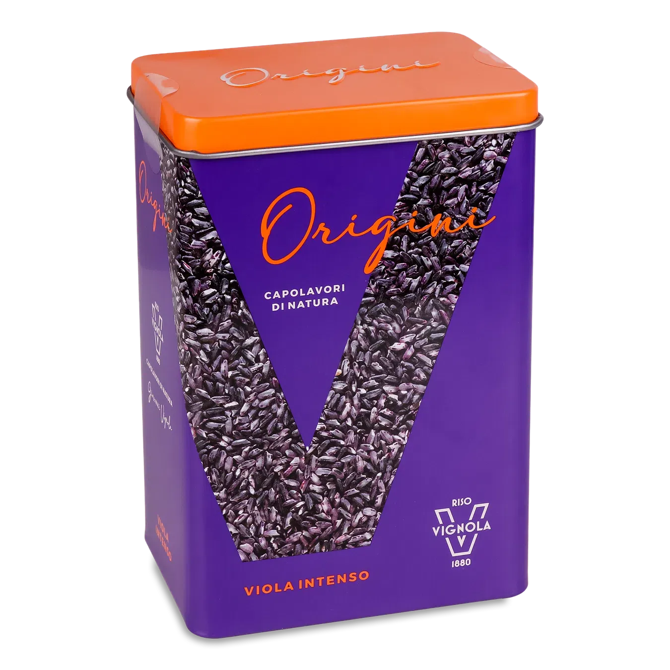 Рис Origini Вереле фіолетовий напівоброблений - Фото 1