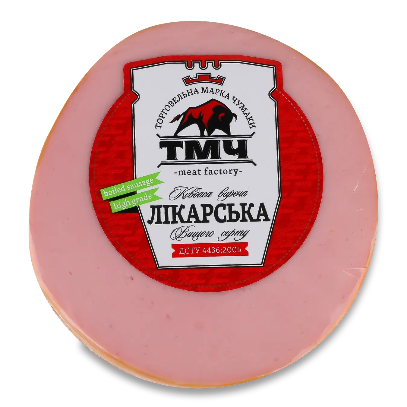 Ковбаса Зоря Лікарська шайба н/о в/ґ - Фото 1