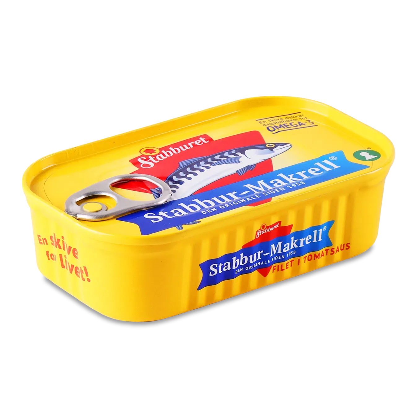 Макрель Stabburet філе в томатному соусі - Фото 1