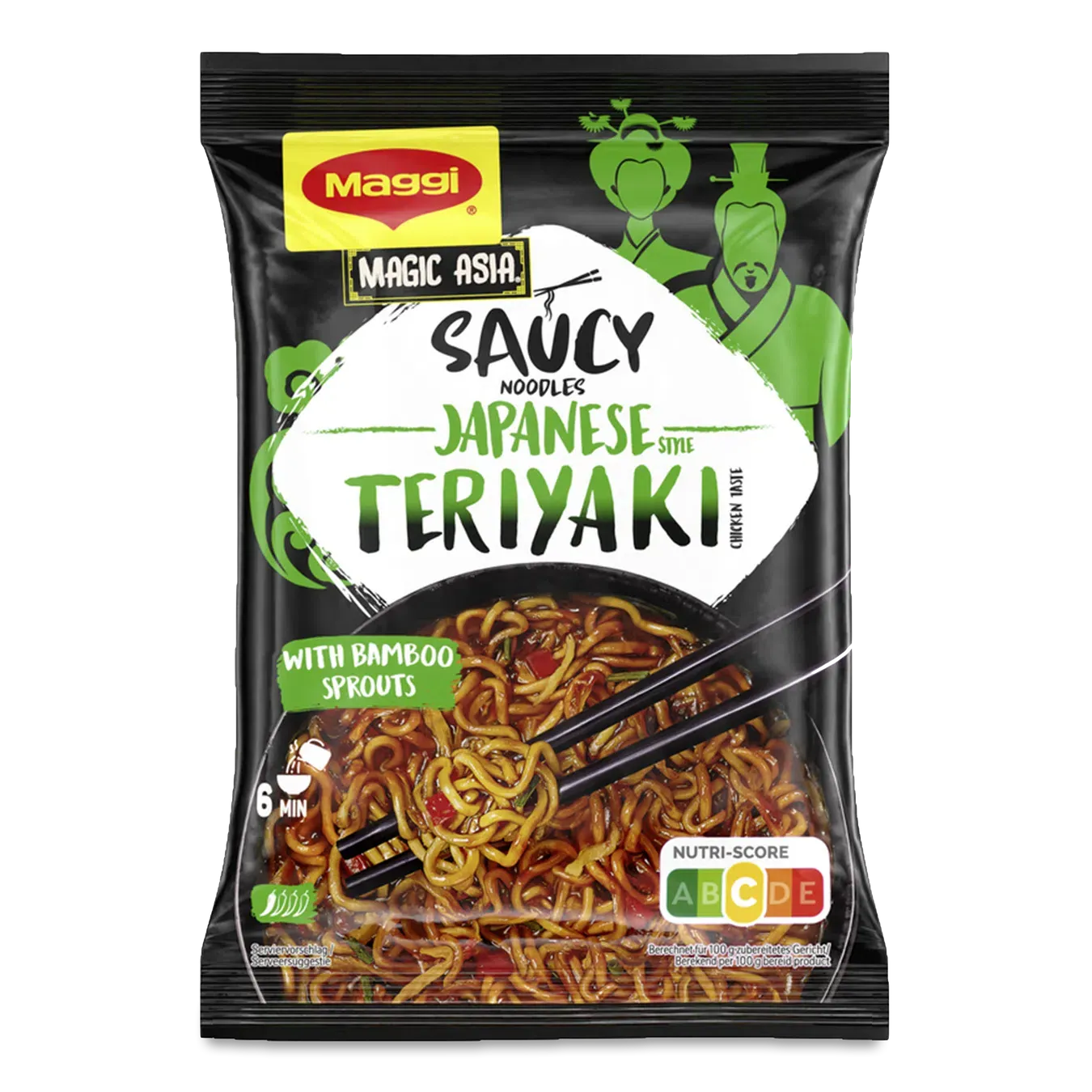 Вермішель Maggi Magic Asia в соусі зі смаком теріякі - Фото 1