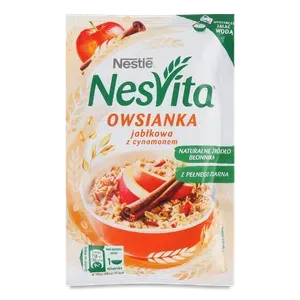 Каша вівсяна Nesvita зі шматочками яблука - Фото 1