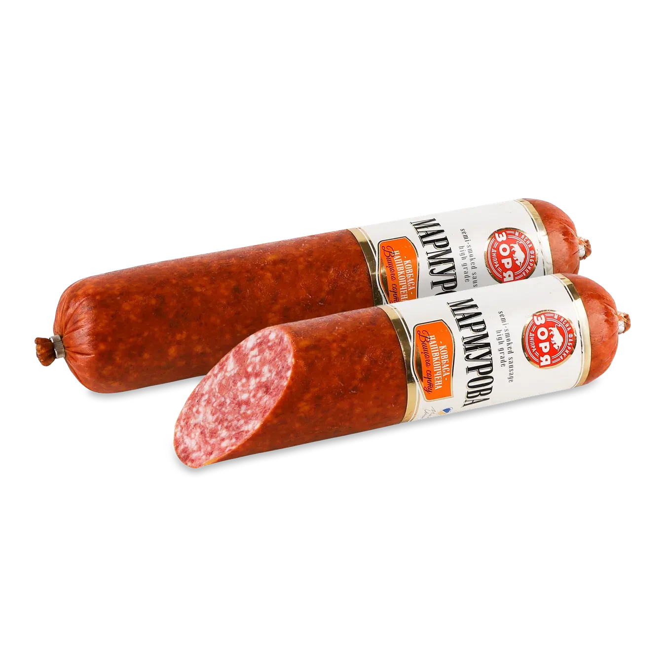 Ковбаса Зоря Дніпра Мармурова н/к в/ґ - Фото 1