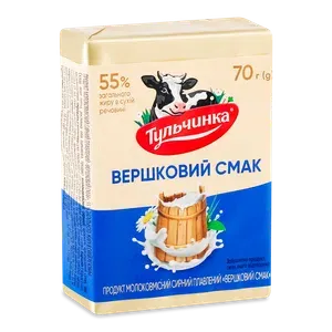 Продукт сирний плавлений «Тульчинка» «Вершковий смак» 55% - Photo 1