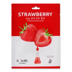 Маска для обличчя 5C Cure з екстрактом полуниці - Фото 1