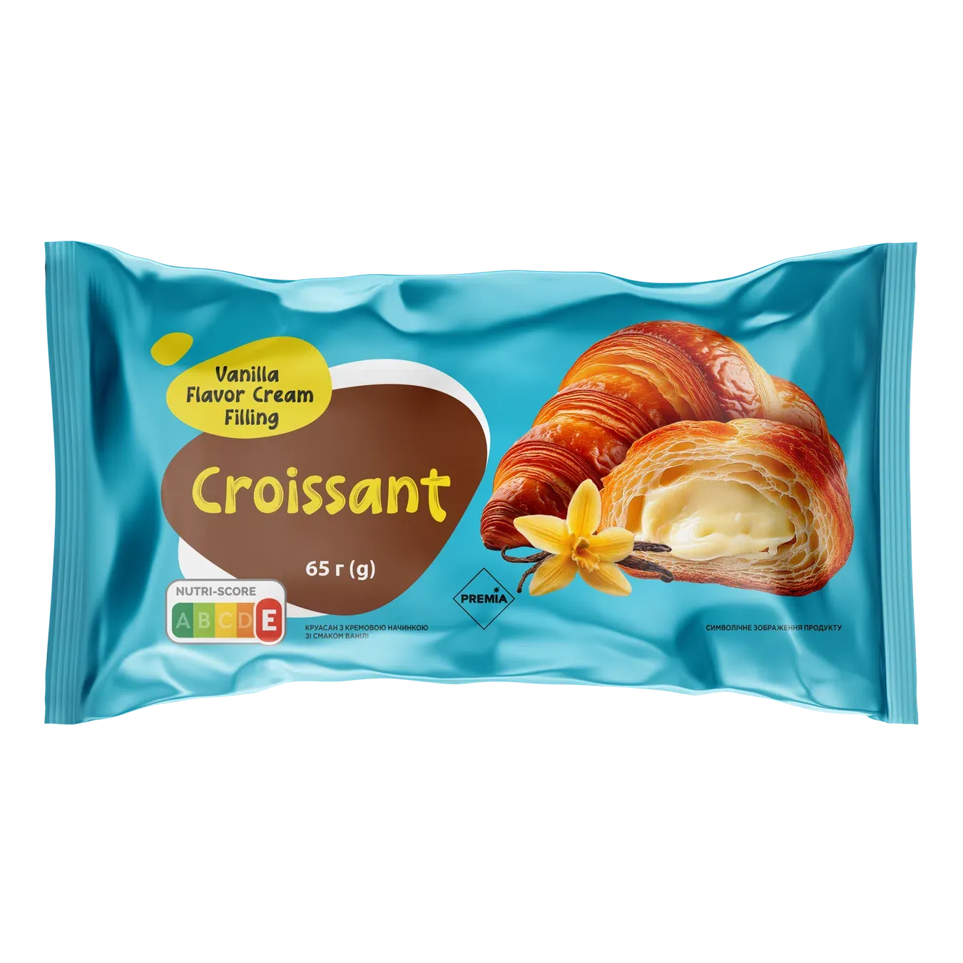 Круасан PREMIA з начинкою ваніль - Фото 1