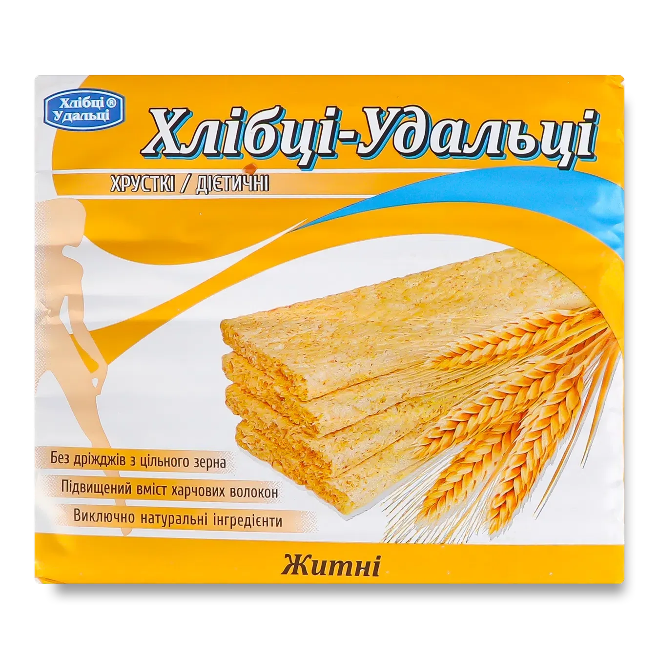 Хлібці «Хлібці-Удальці» житні - Фото 1